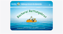 Desktop Screenshot of bio-baeckerei-rettungsbrot.de